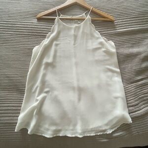 Spaghetti strap Vintage white blouse.
